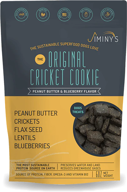 JIMINY'S | Cricket Treats in Peanut Butter and Blueberry