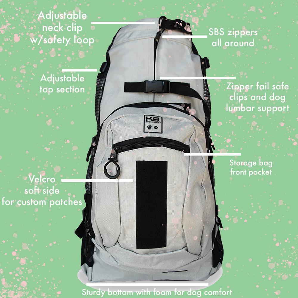 K9 SPORT SACK | Air Plus Backpack in Black - Image 3