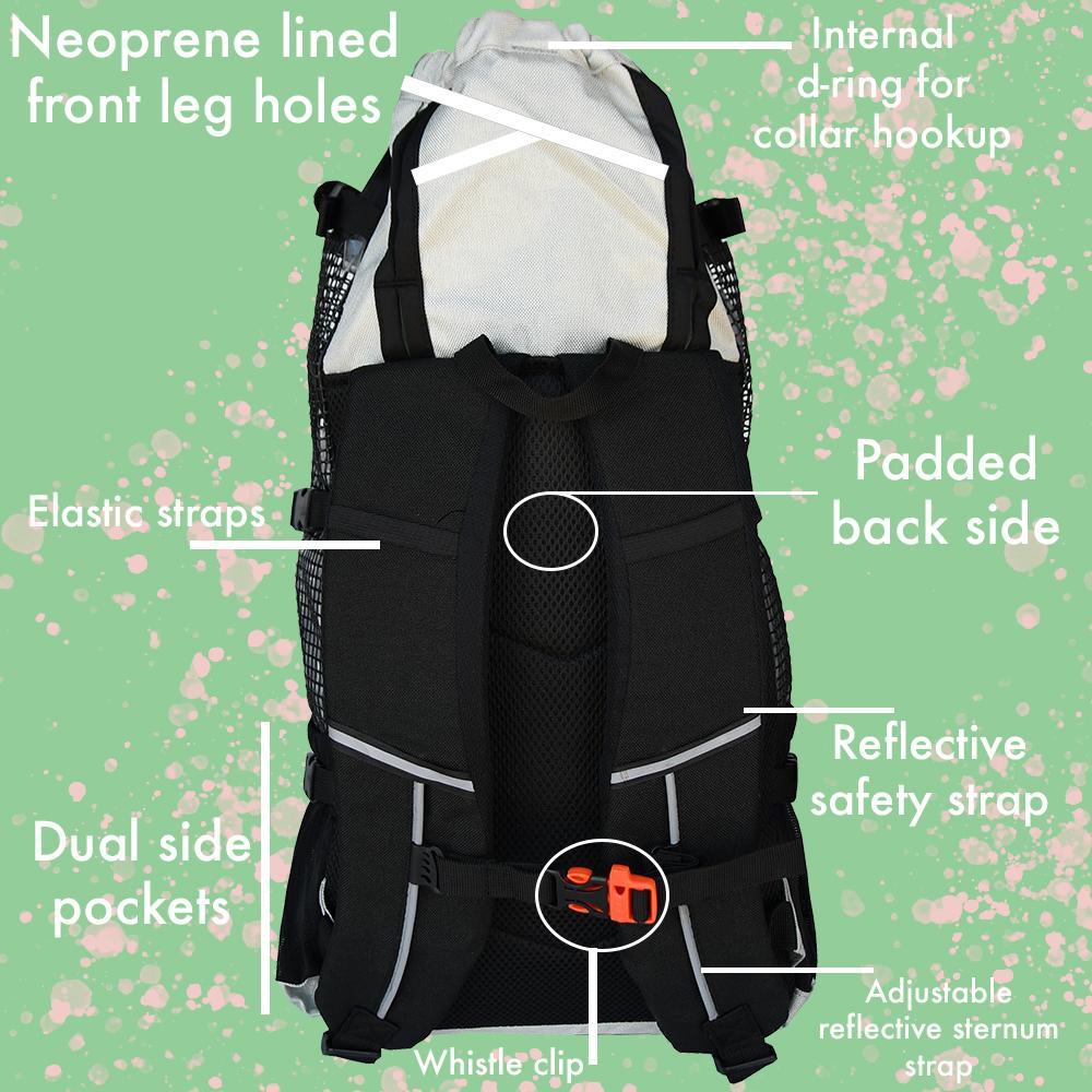 K9 SPORT SACK | Air Plus Backpack in Black - Image 5