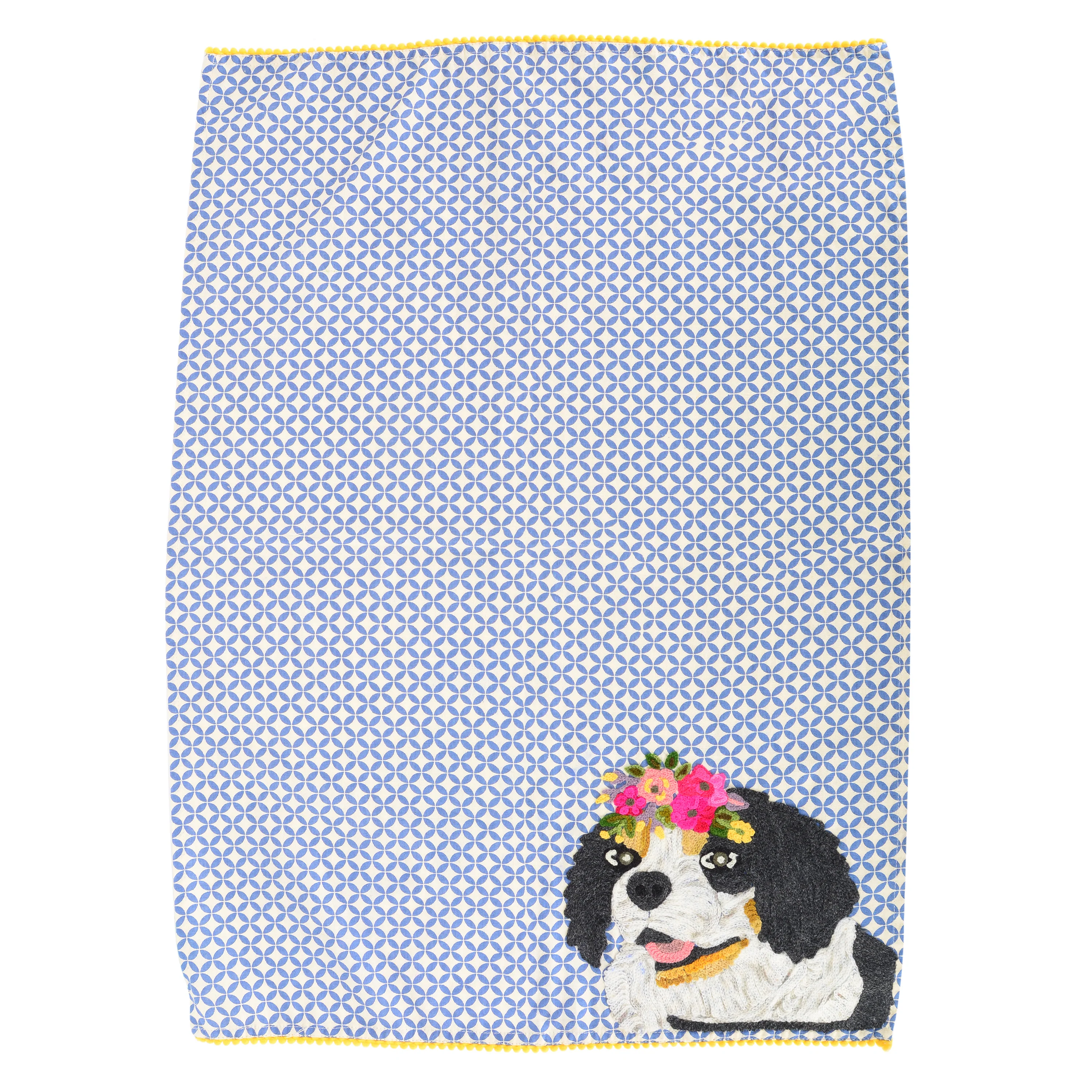 KARMA LIVING | Barkley Dog Tea Towel - Image 2