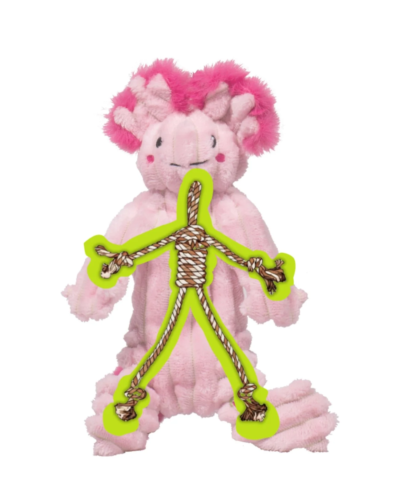 Kiki & Gillie Axolotl X-Brace™ Tough Dog Toys - Image 7