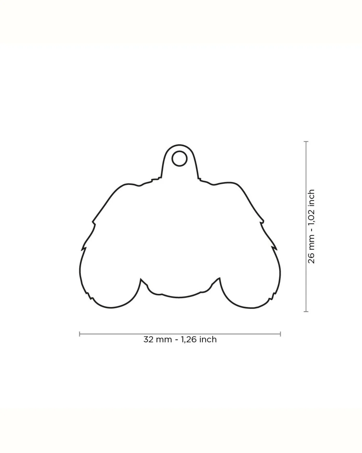 King of the Cavaliers Custom Pet ID Tag - Image 2