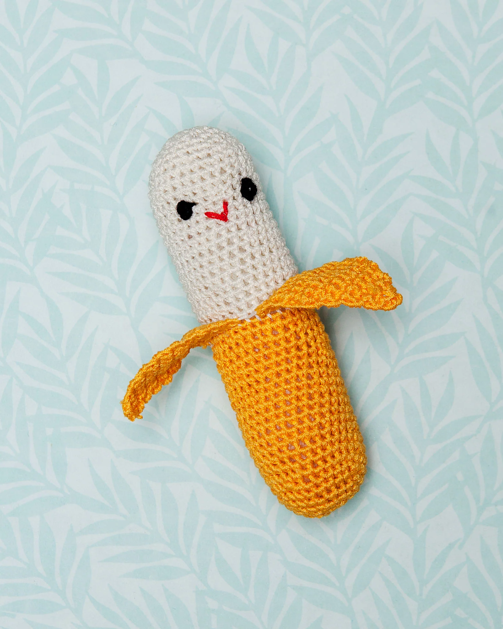 Organic Knit Chiquito Banana Dog Toy - Image 2