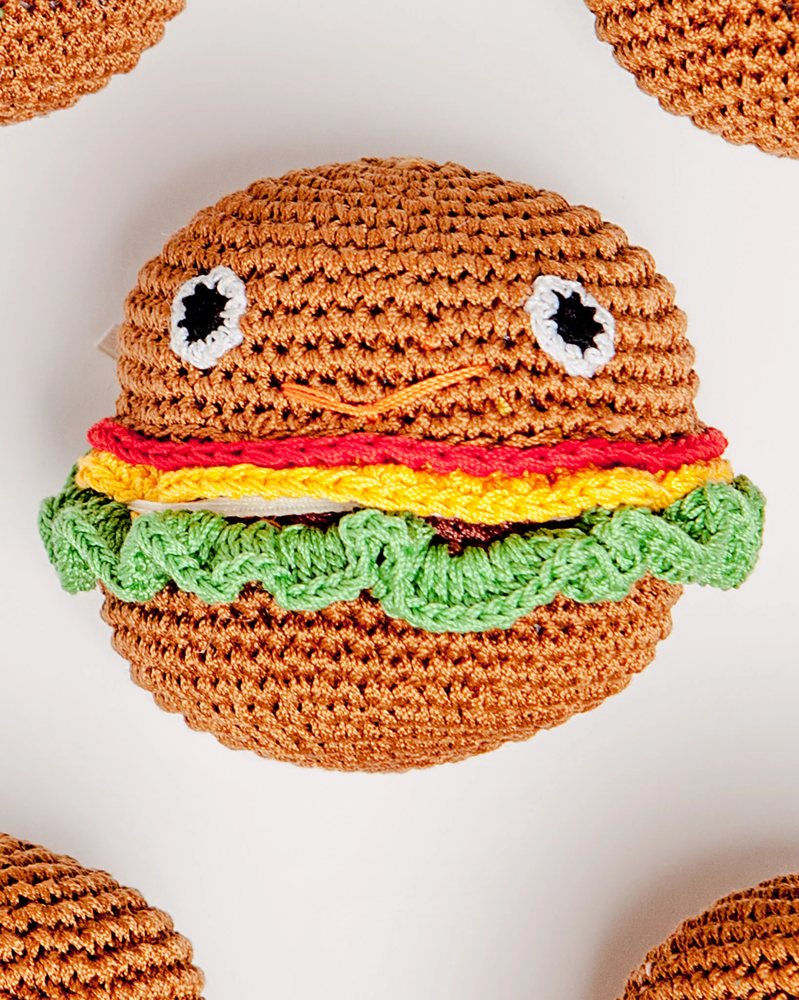 Hamburger Organic Knit Toy - Image 2