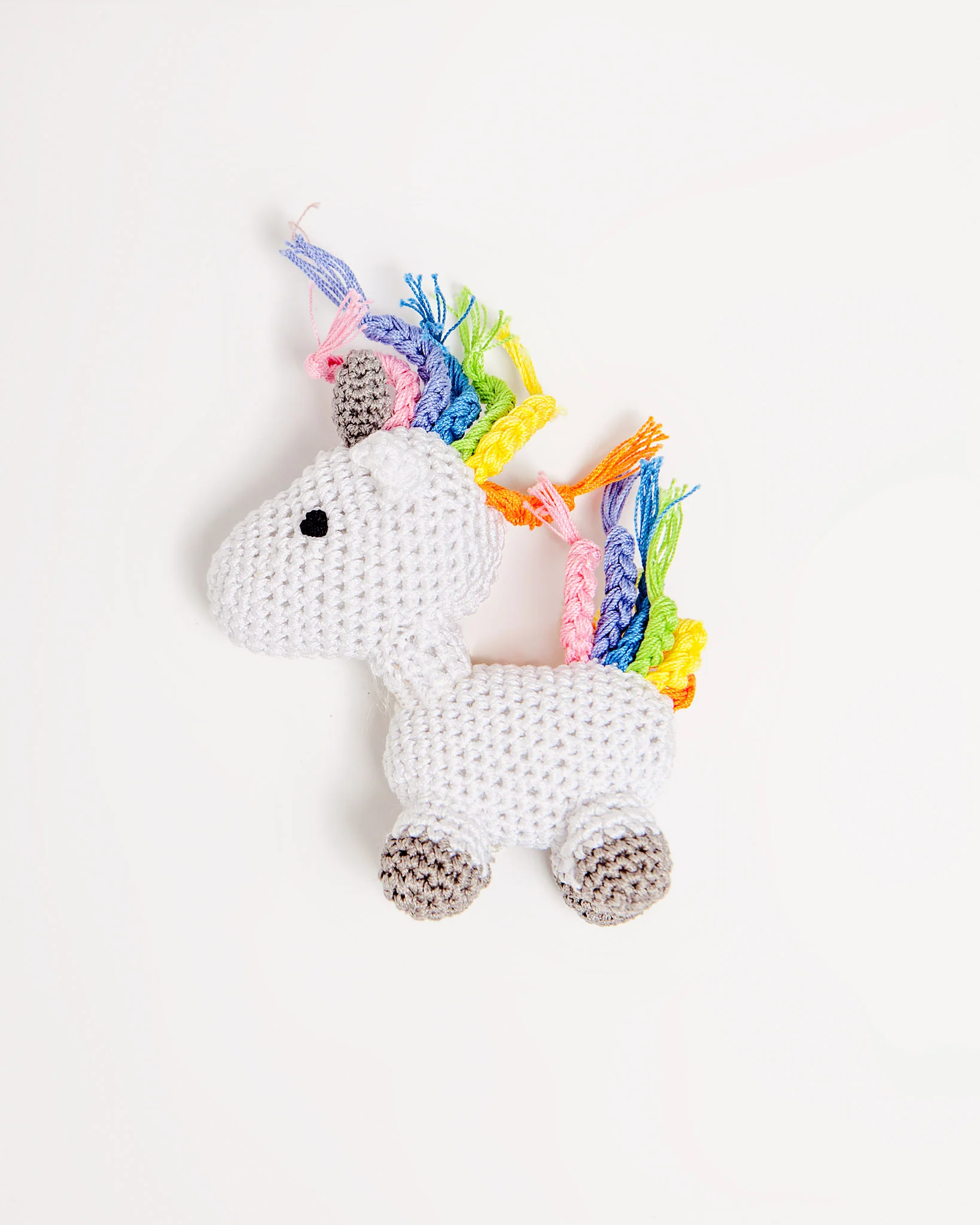 Unicorn Organic Knit Dog Toy - Image 3