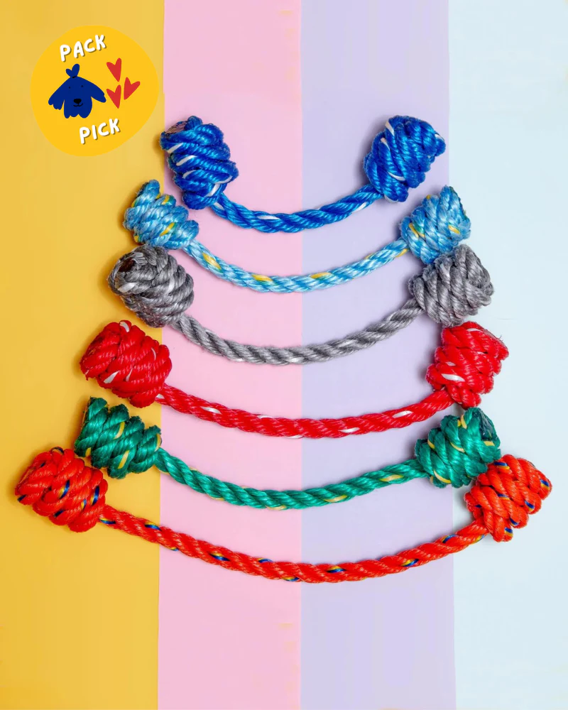KnotTug Rope Dog Toy