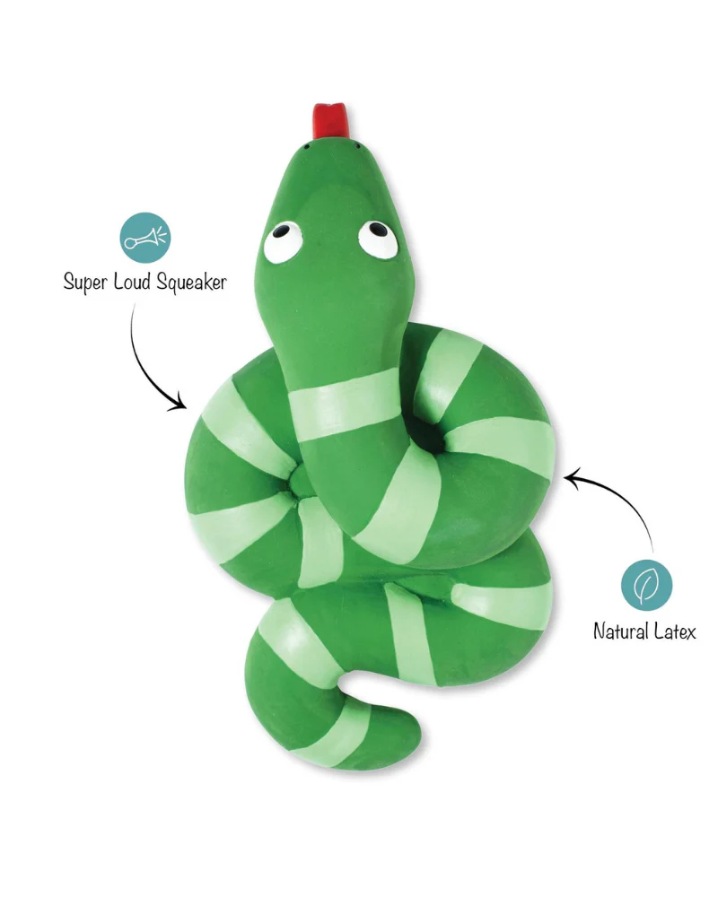 Knotty by Nature Squeaky Latex Dog Toy - Image 5
