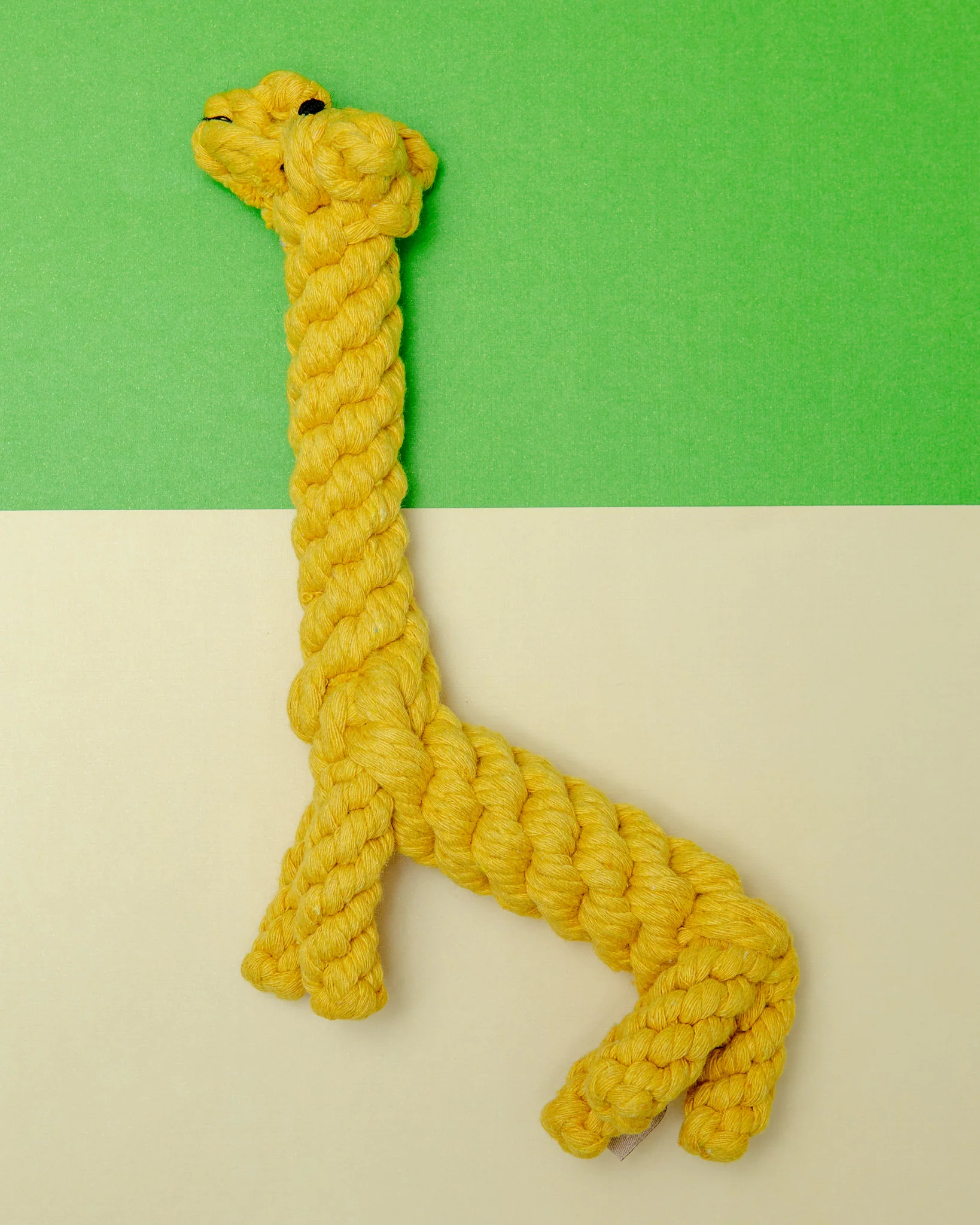 Giraffe Rope Dog Toy - Image 3