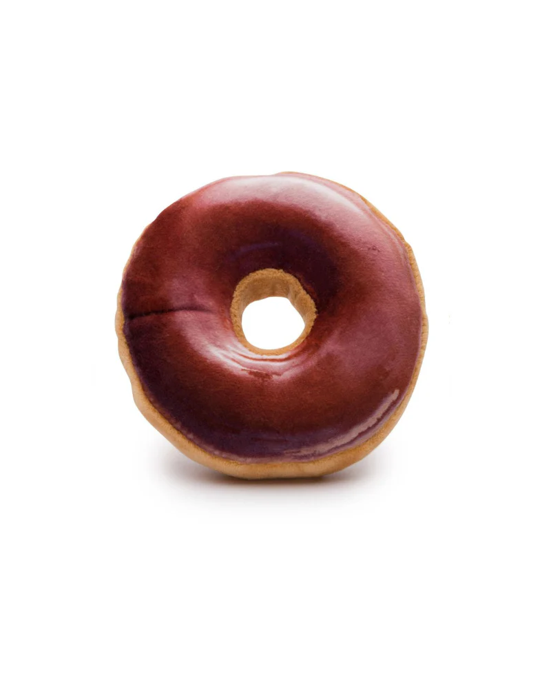 Kuddly Kanine Donut Squeaky, No-Stuffing Dog Toy - Image 4