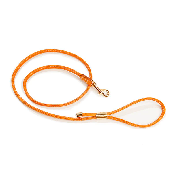 Italian Leather Harness in Orange - Image 6