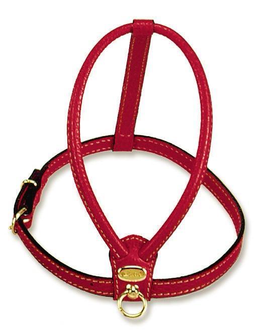 Italian Leather Harness in Red (FINAL SALE) - Image 4