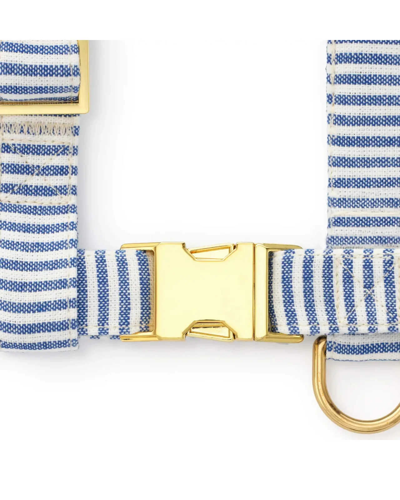 Lake Blue Stripe Dog Harness - Image 3