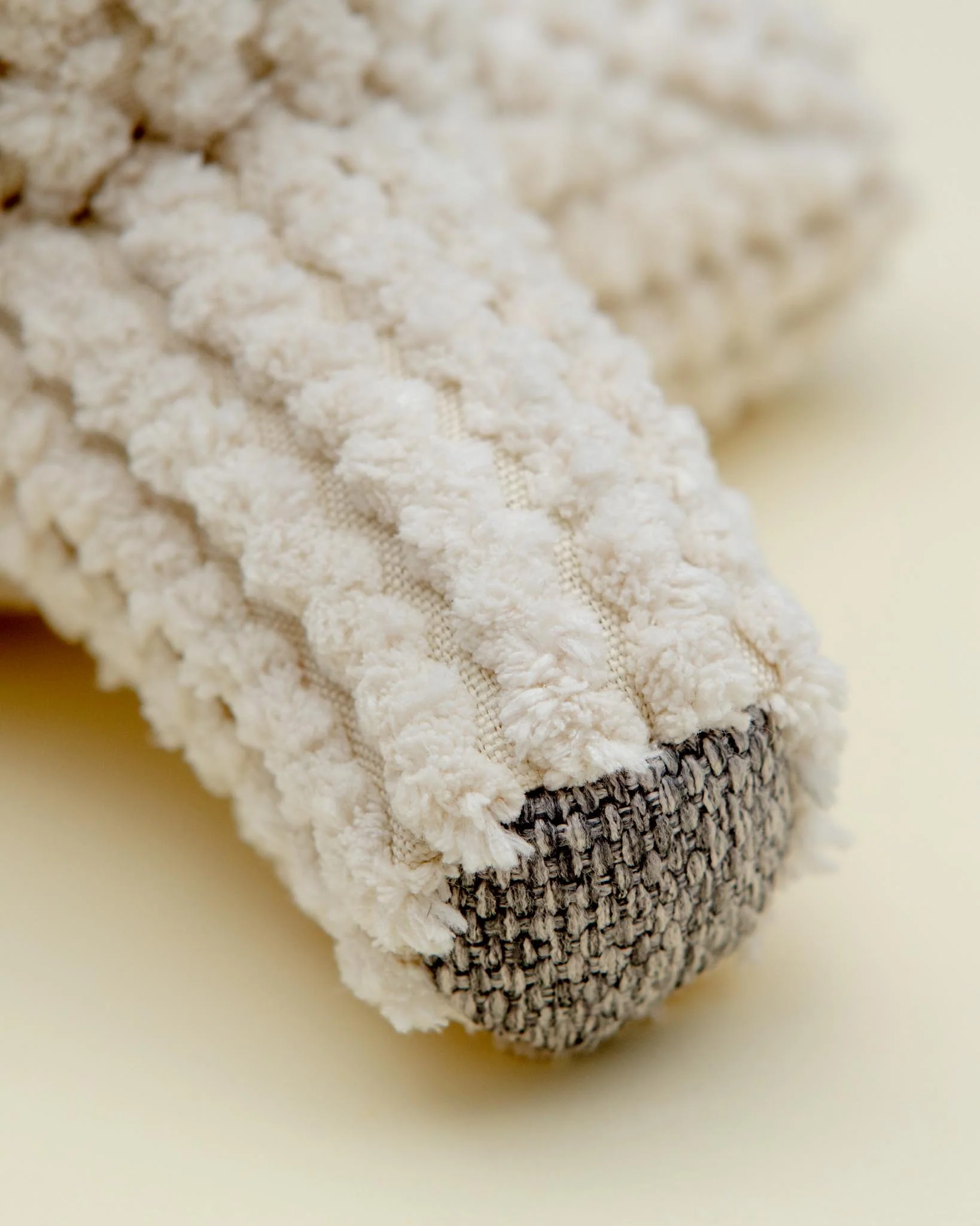 Breuer Crinkle & Squeak Dog Toy in Cream (FINAL SALE) - Image 4