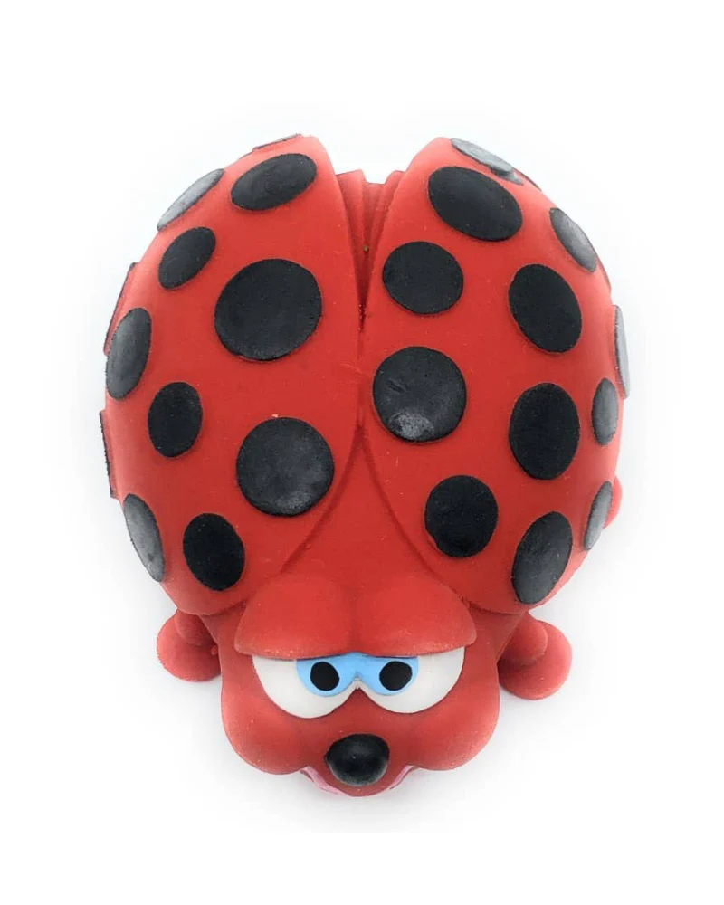 Ladybug Latex Soft Squeaky Dog Toy - Image 4