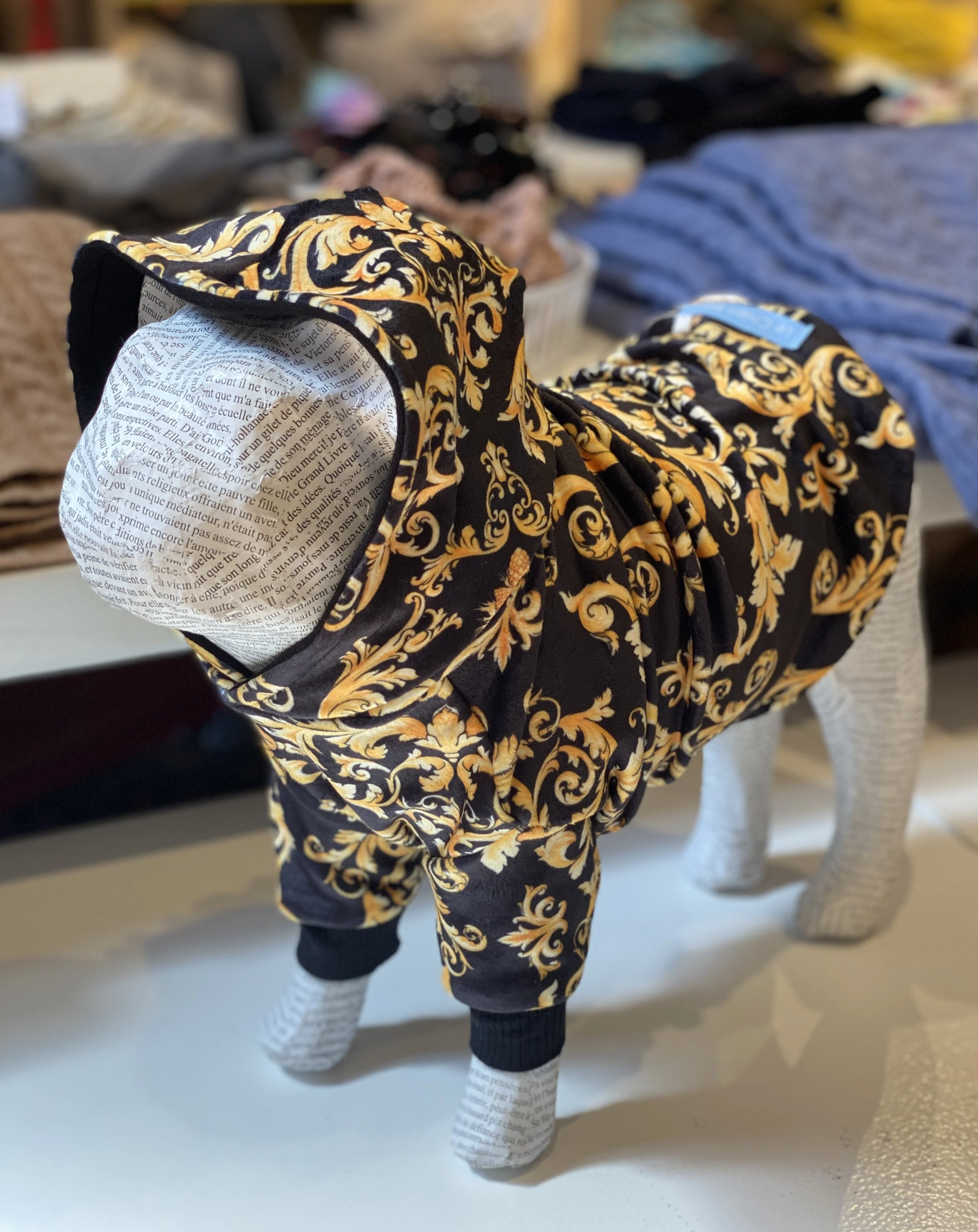 Medici Stretch Dog Hoodie (Made in the USA) << FINAL SALE >>