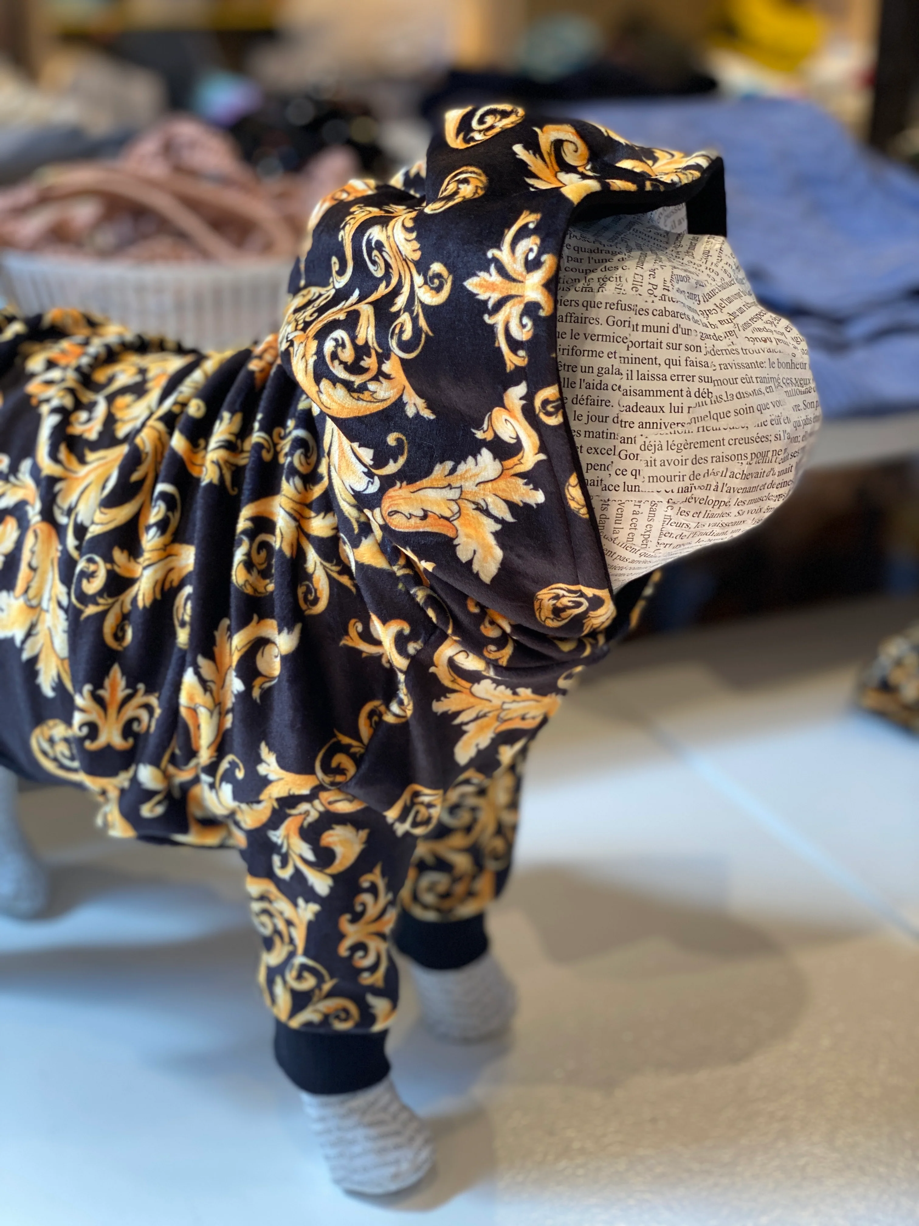 Medici Stretch Dog Hoodie (Made in the USA) << FINAL SALE >> - Image 2