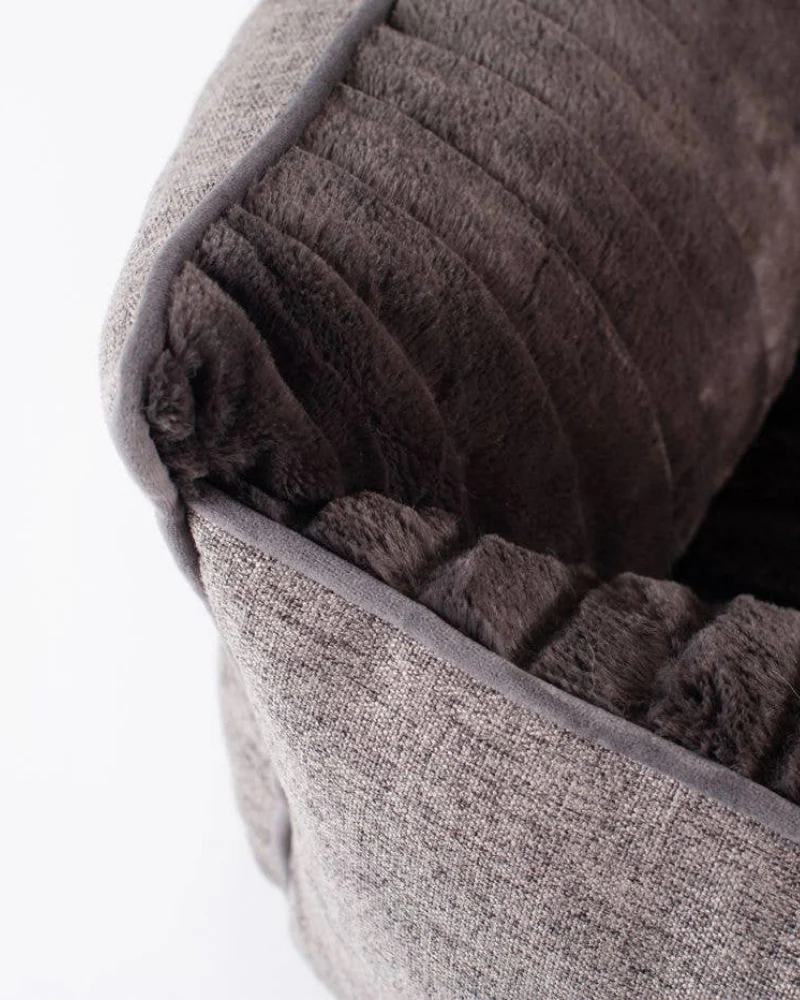 Deep Edge Plush & Tweed Dog Daybed - Image 4
