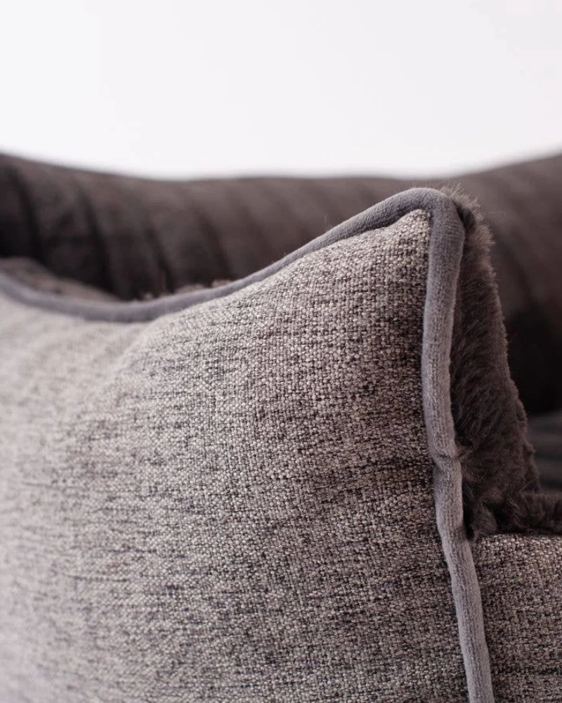 Deep Edge Plush & Tweed Dog Daybed - Image 6
