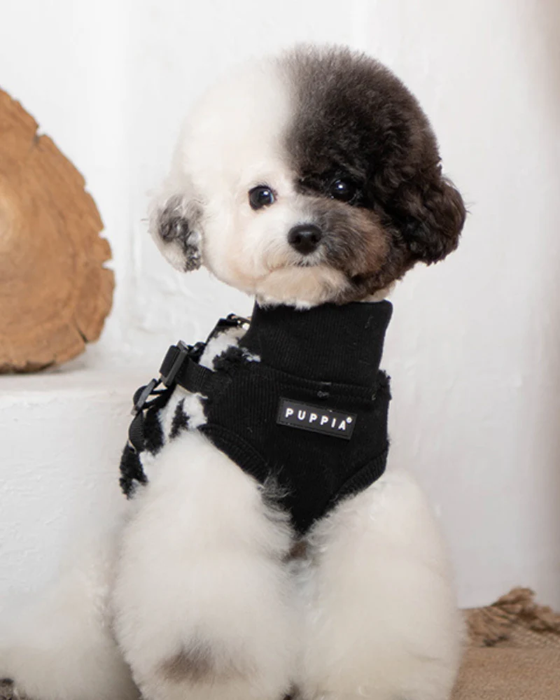 Leopard Fleece Dog Harness Vest - Image 4