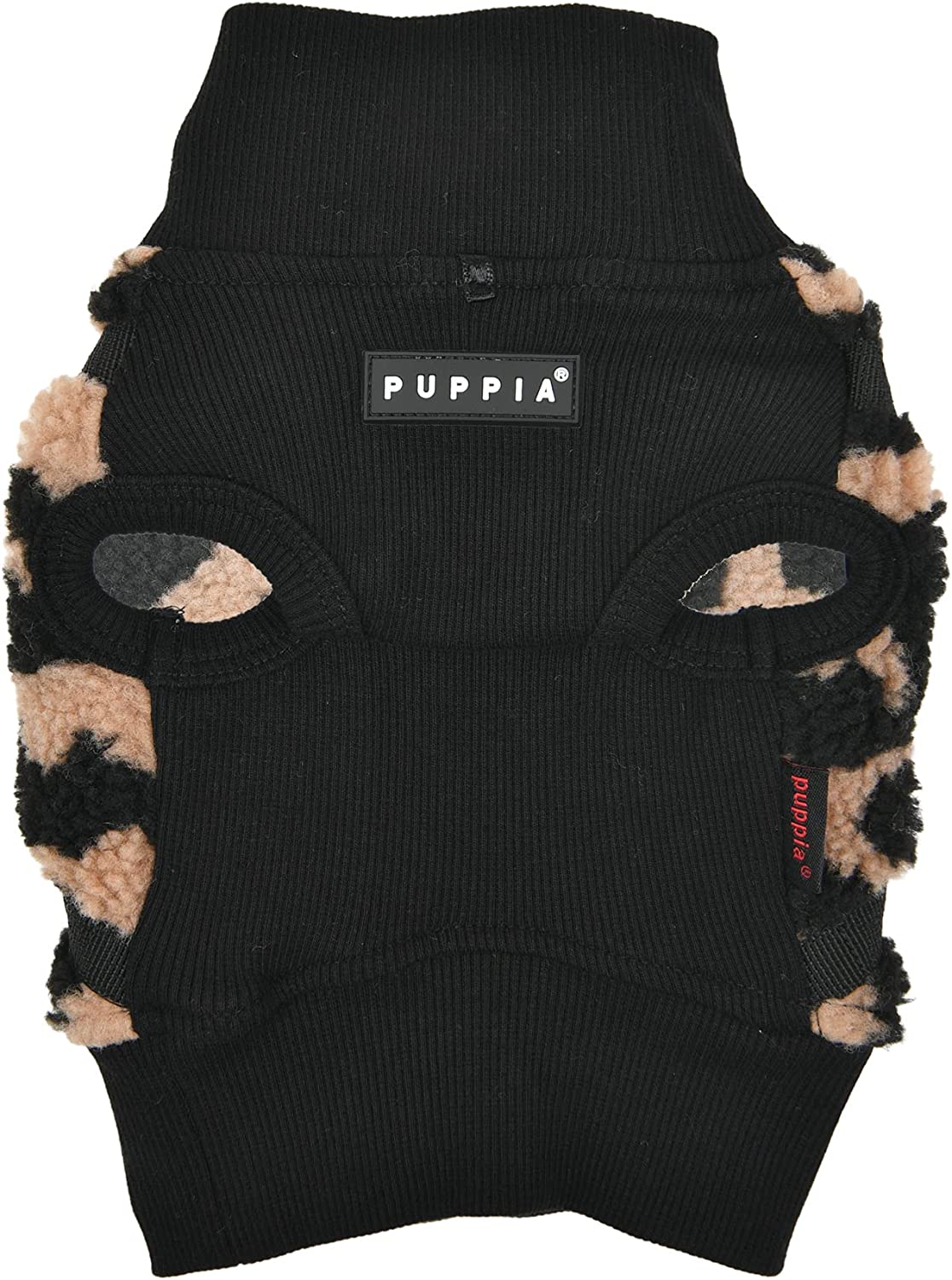 Leopard Fleece Dog Harness Vest in Beige (FINAL SALE) - Image 5