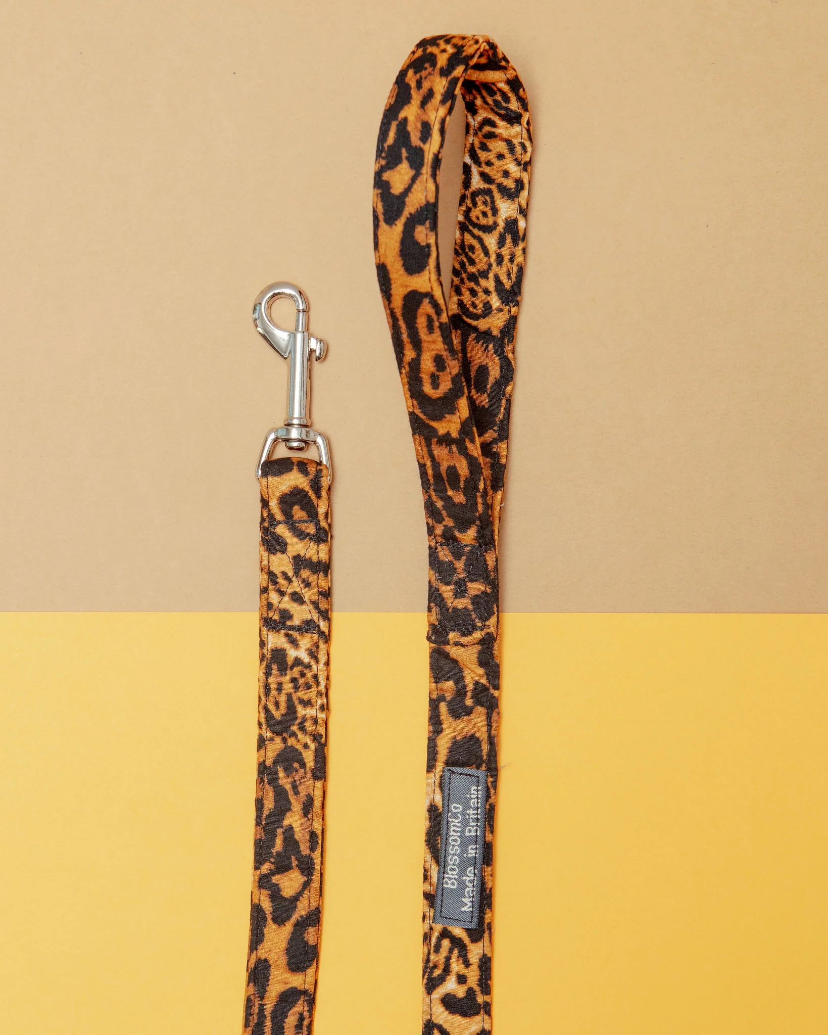 Leopard Print Dog Leash << CLEARANCE >>
