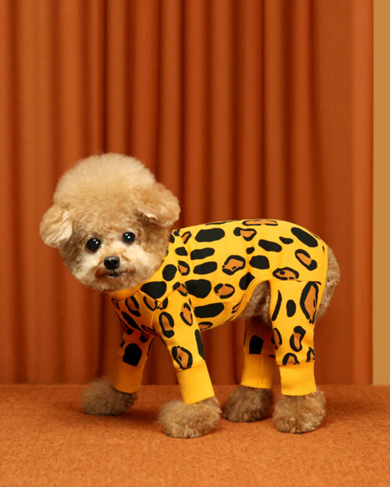 Animal Print Dog Onesie (FINAL SALE) - Image 3