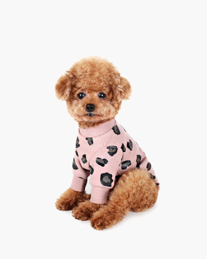 Leopard Print Dog Sweatshirt (FINAL SALE) - Image 3