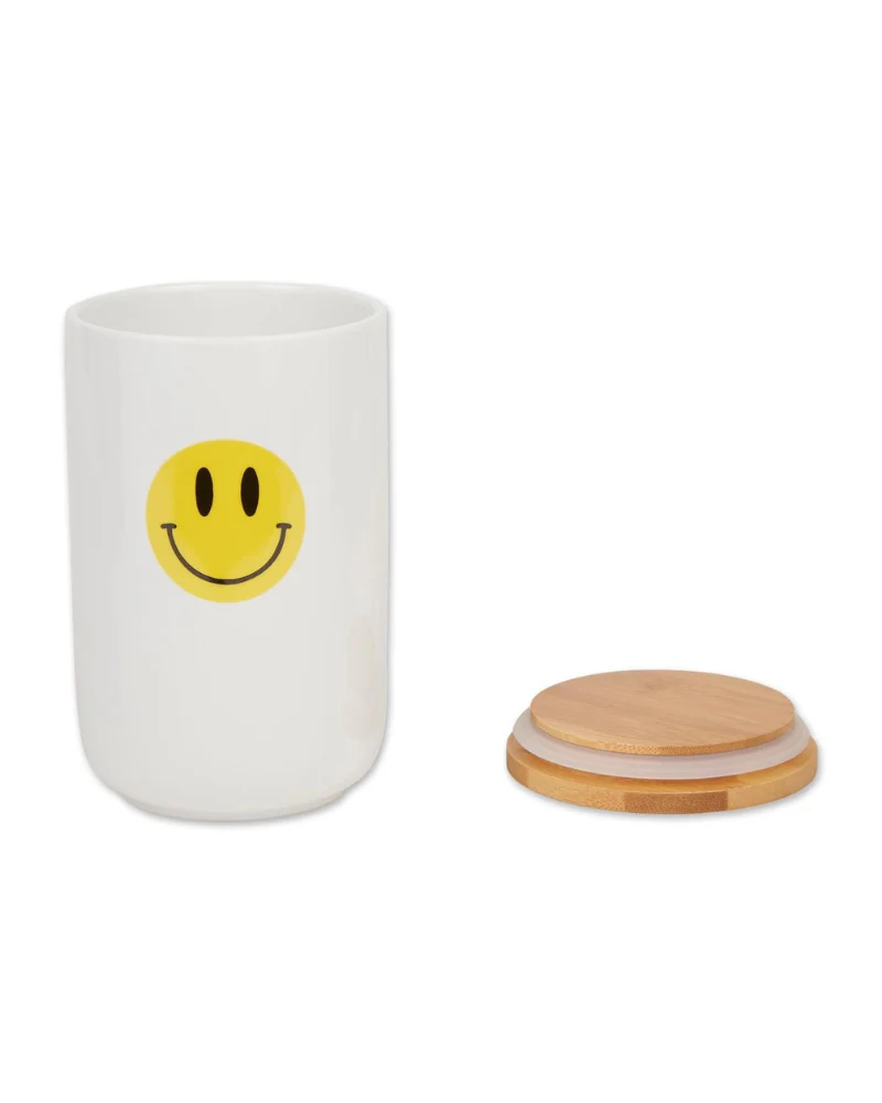Let's Get Happy Smiley Face Treat Jar - Image 4