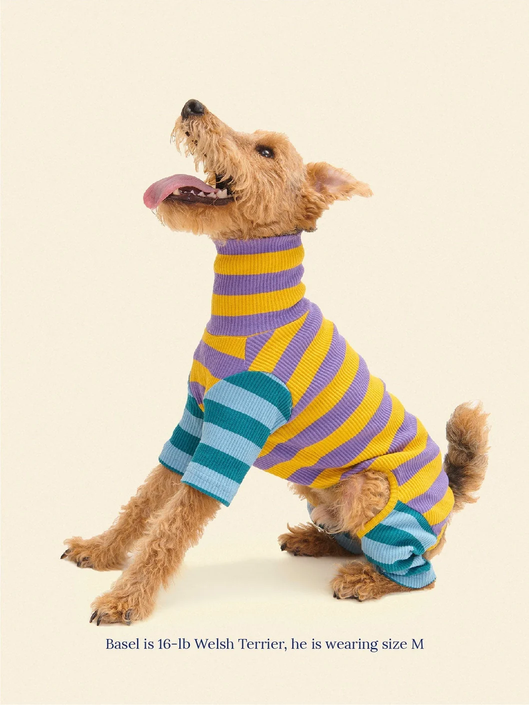 Little Beast X Dusen Dusen | Macaroni Dog Onesie (FINAL SALE) - Image 3