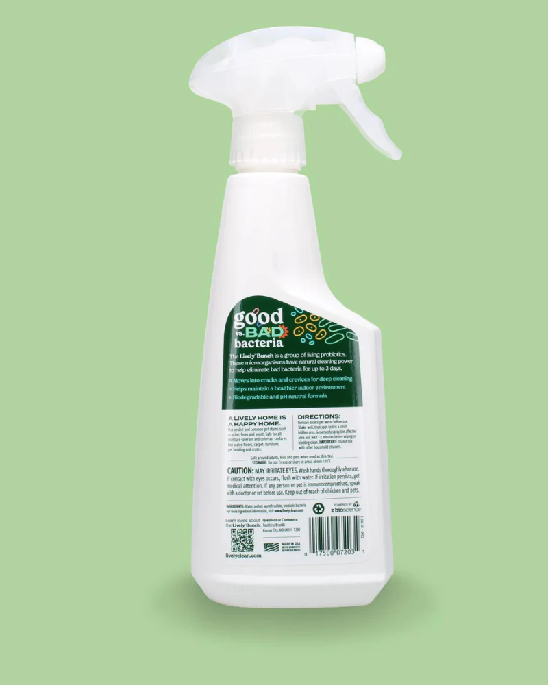 Lively Pet Probiotic Multi-Surface Stain & Odor Remover - Image 3