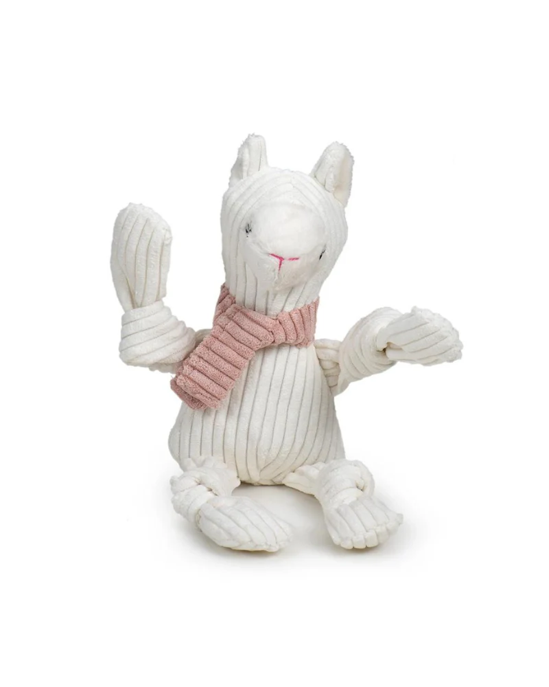 Lillie the Llama Knottie Dog Plush Toy - Image 2
