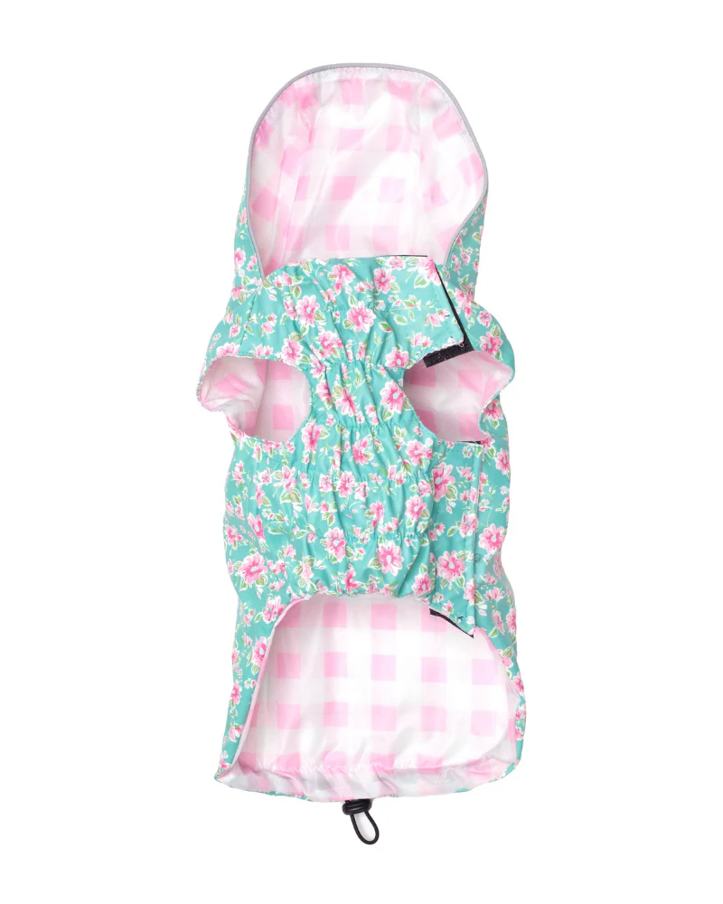 London Dog Raincoat in Teal (FINAL SALE) - Image 2