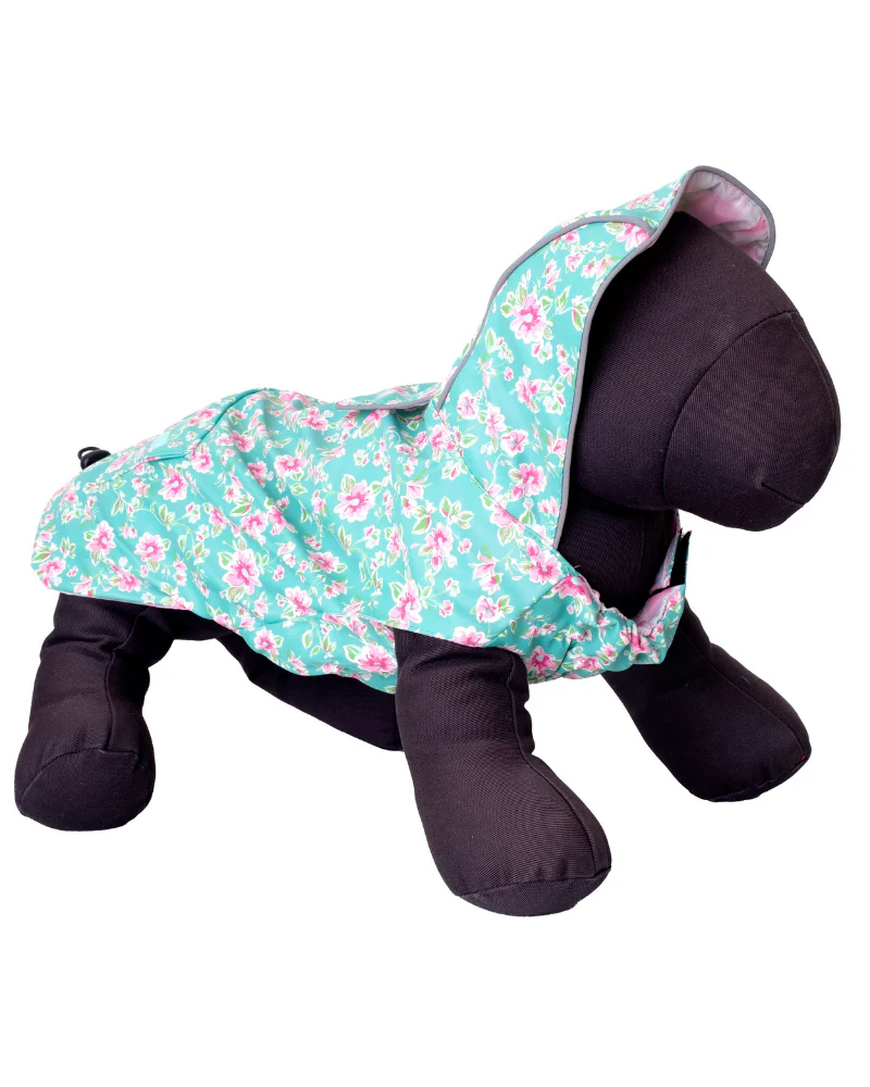 London Dog Raincoat in Teal (FINAL SALE) - Image 3
