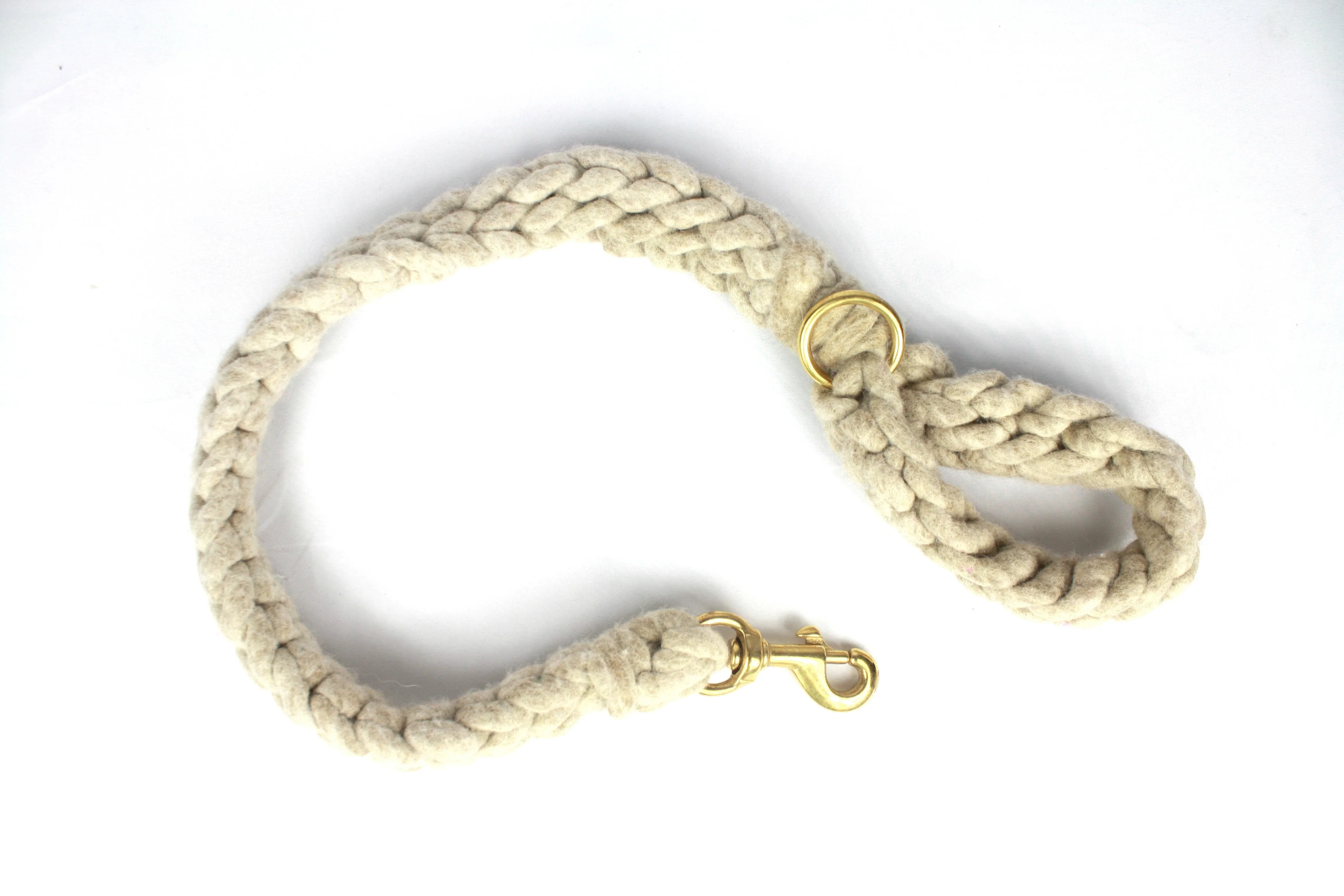LOOPY MANGO | DIY Dog Leash Kit in Heather Grey