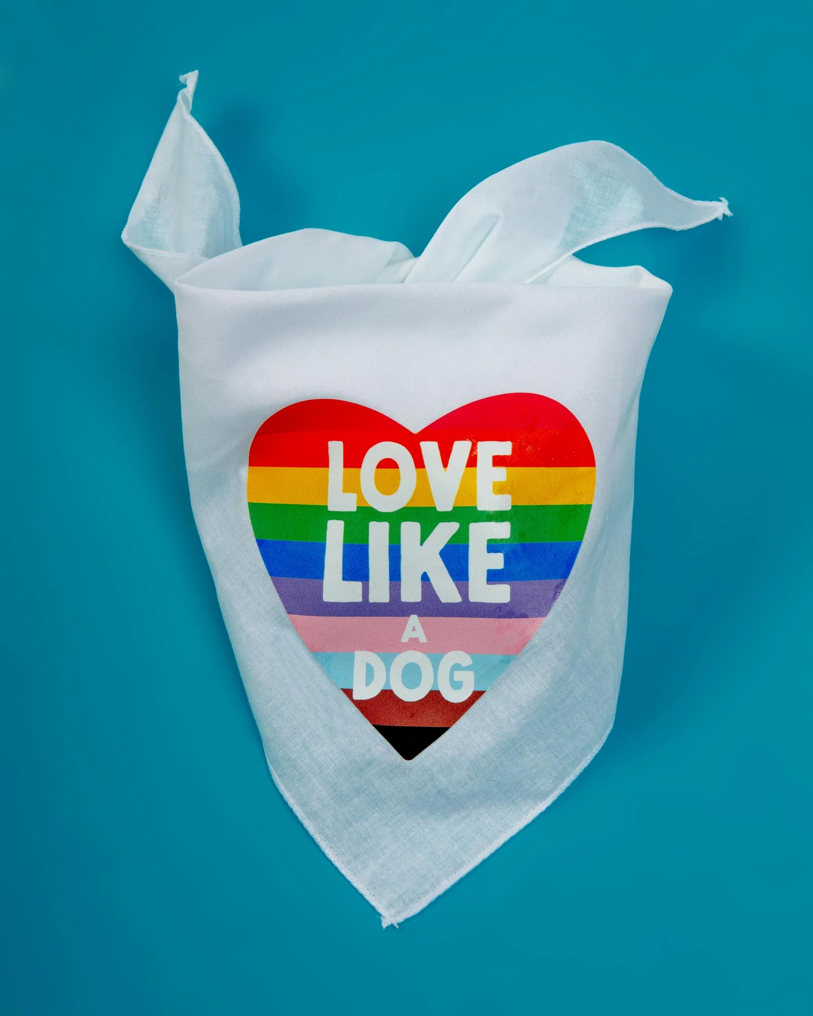 Love Like a Dog Pride Bandana - Image 2