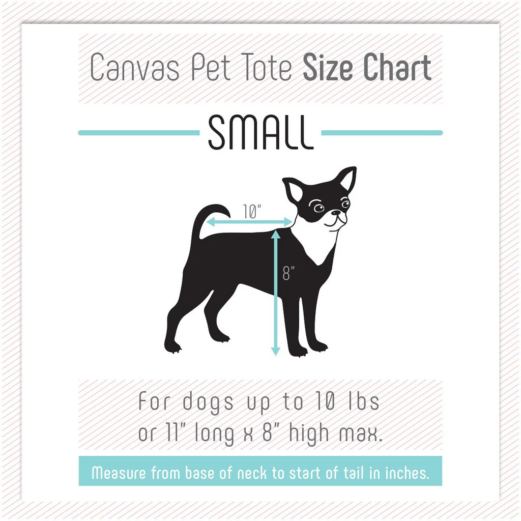 LOVE THY BEAST | Canvas Pet Tote in Black - Image 3