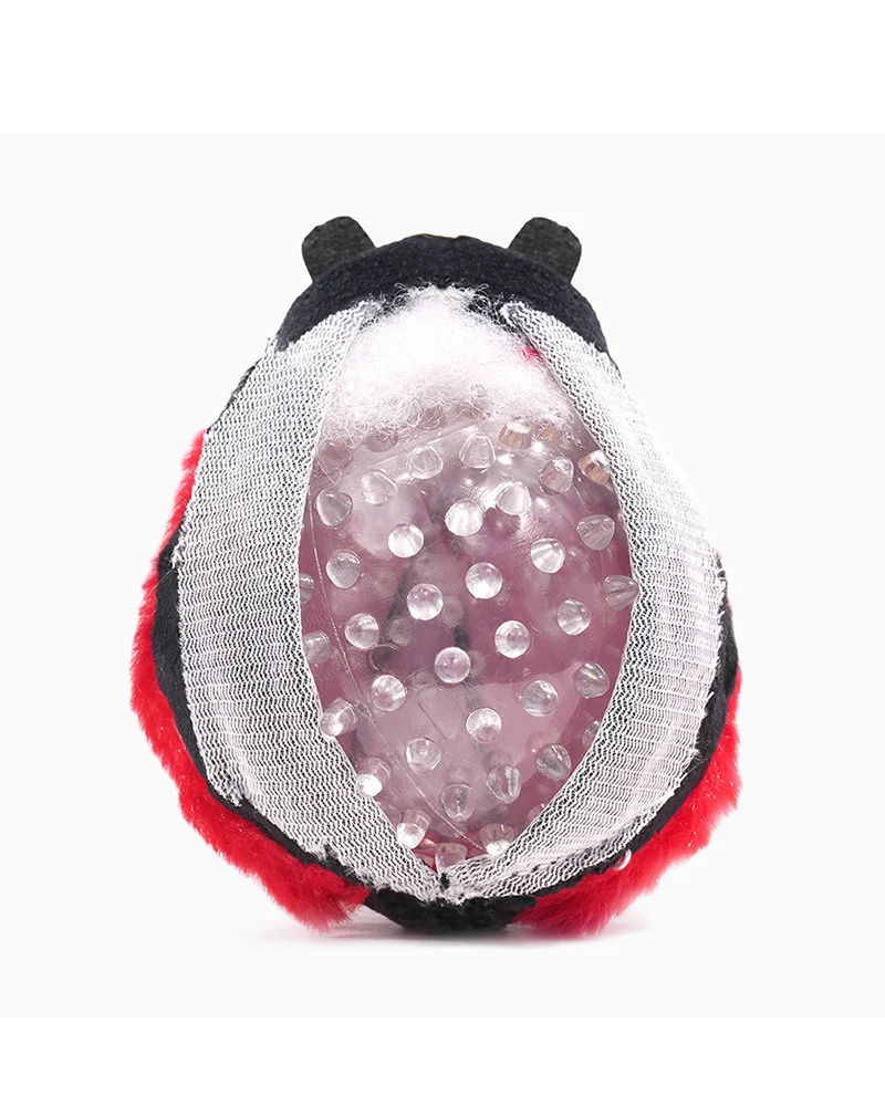 LoveBug Lady Bug 2-in-1 Squeaky Dog Toy - Image 2
