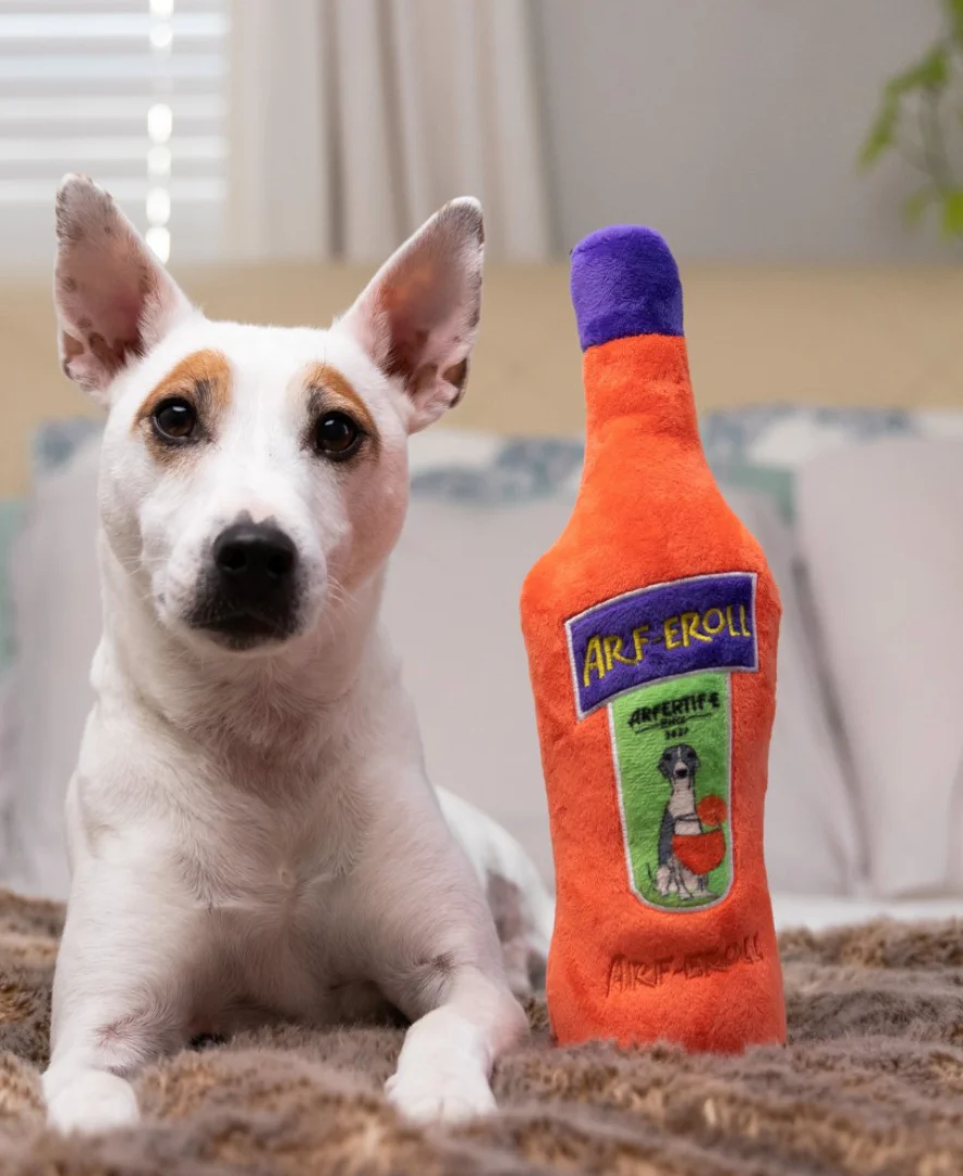 Arf-Eroll Squeaky Plush Dog Toy - Image 3