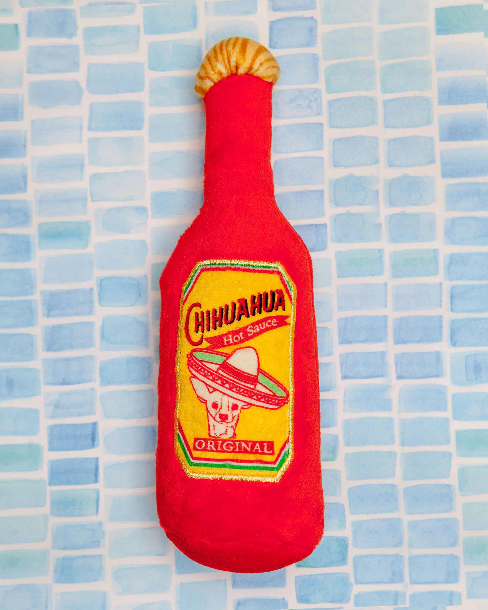 Hot Chihuahua Sauce Plush Dog Toy - Image 3