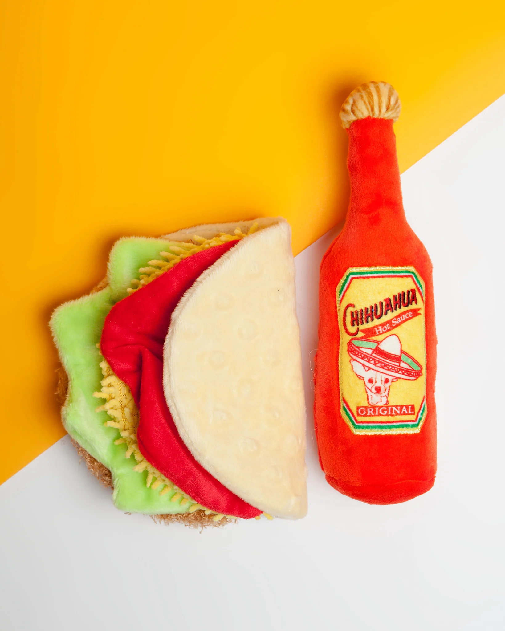 Hot Chihuahua Sauce Plush Dog Toy - Image 4