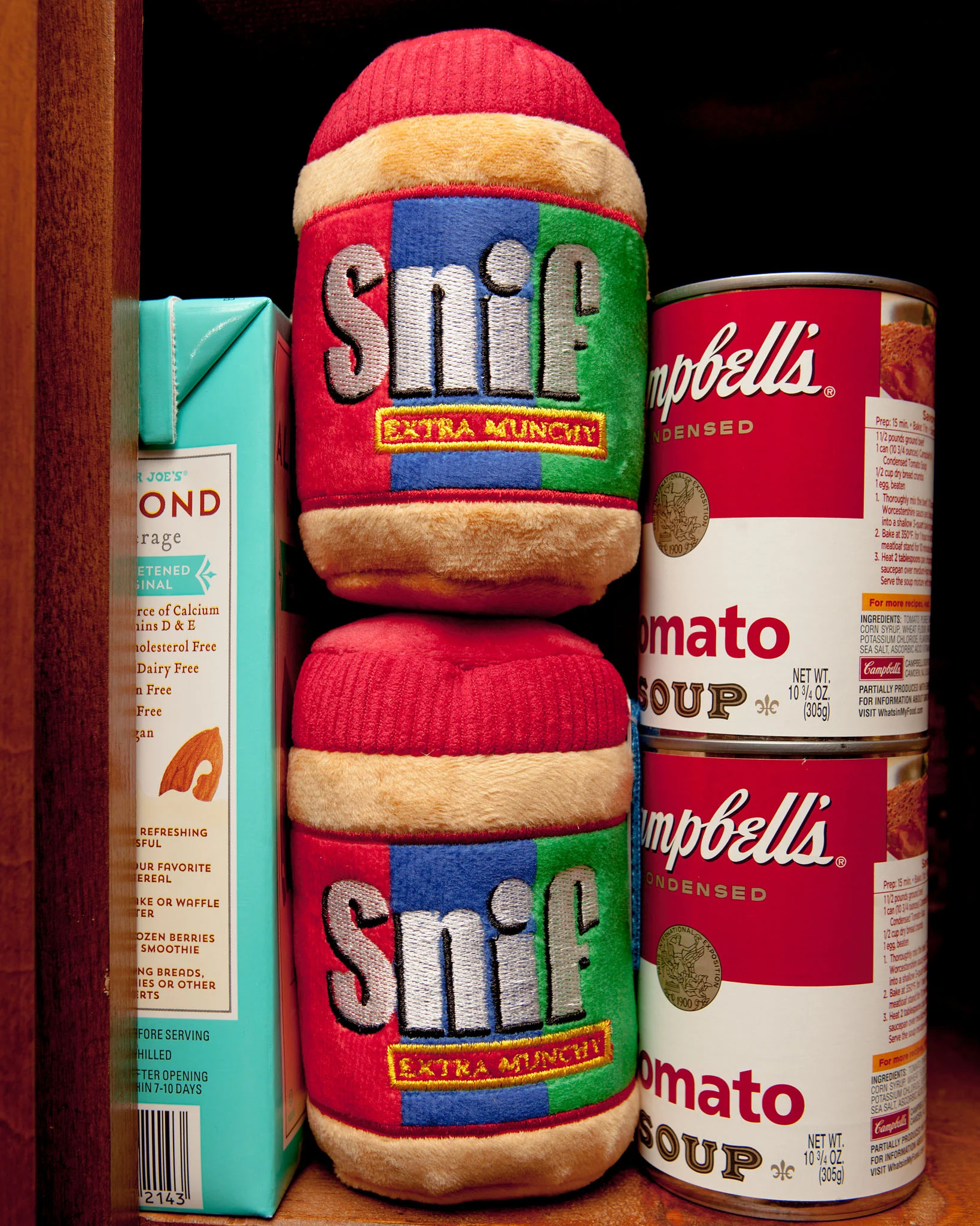 Snif Peanut Butter Plush Dog Toy - Image 2