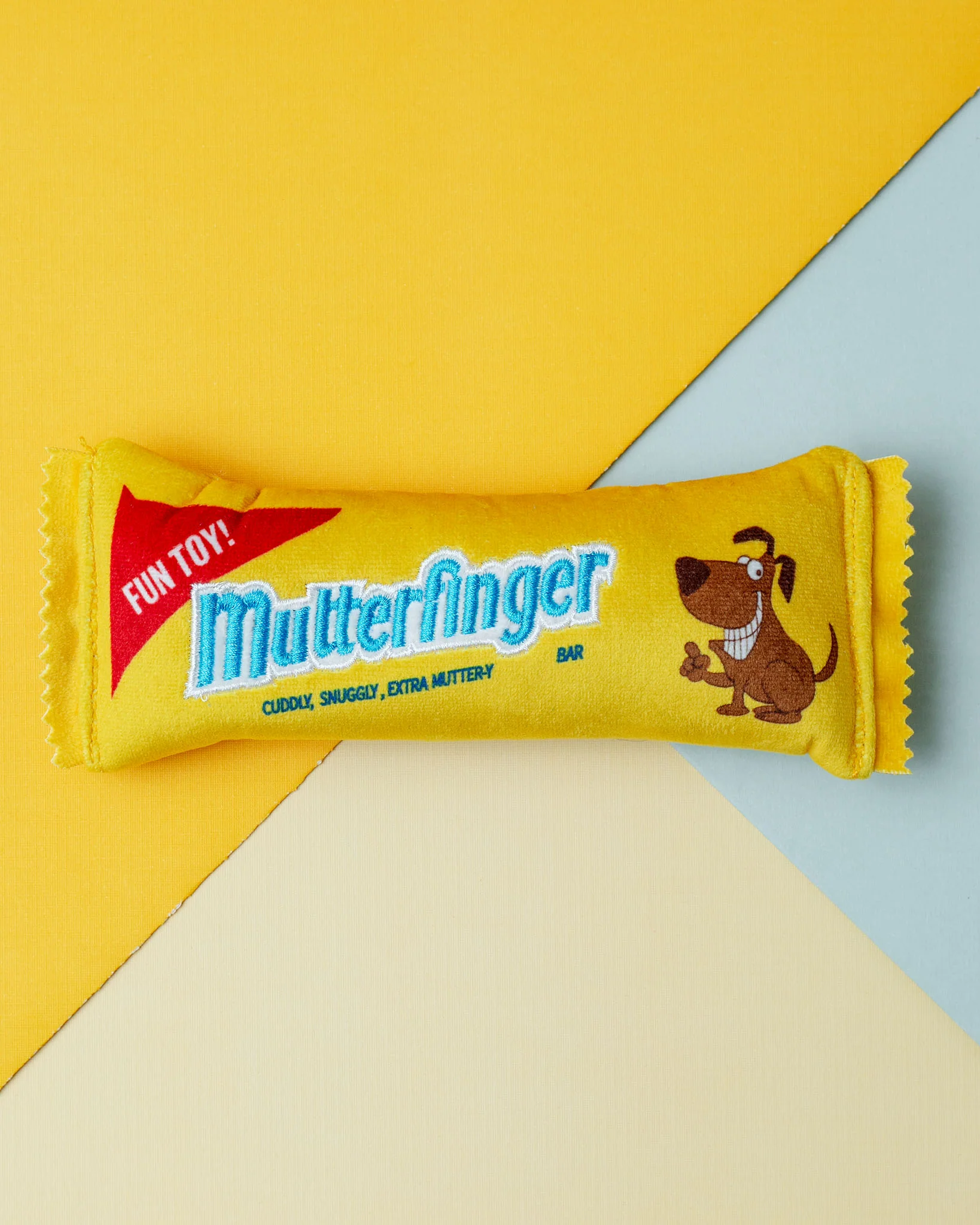 Mutterfinger Dog Crinkle Plush Toy - Image 2