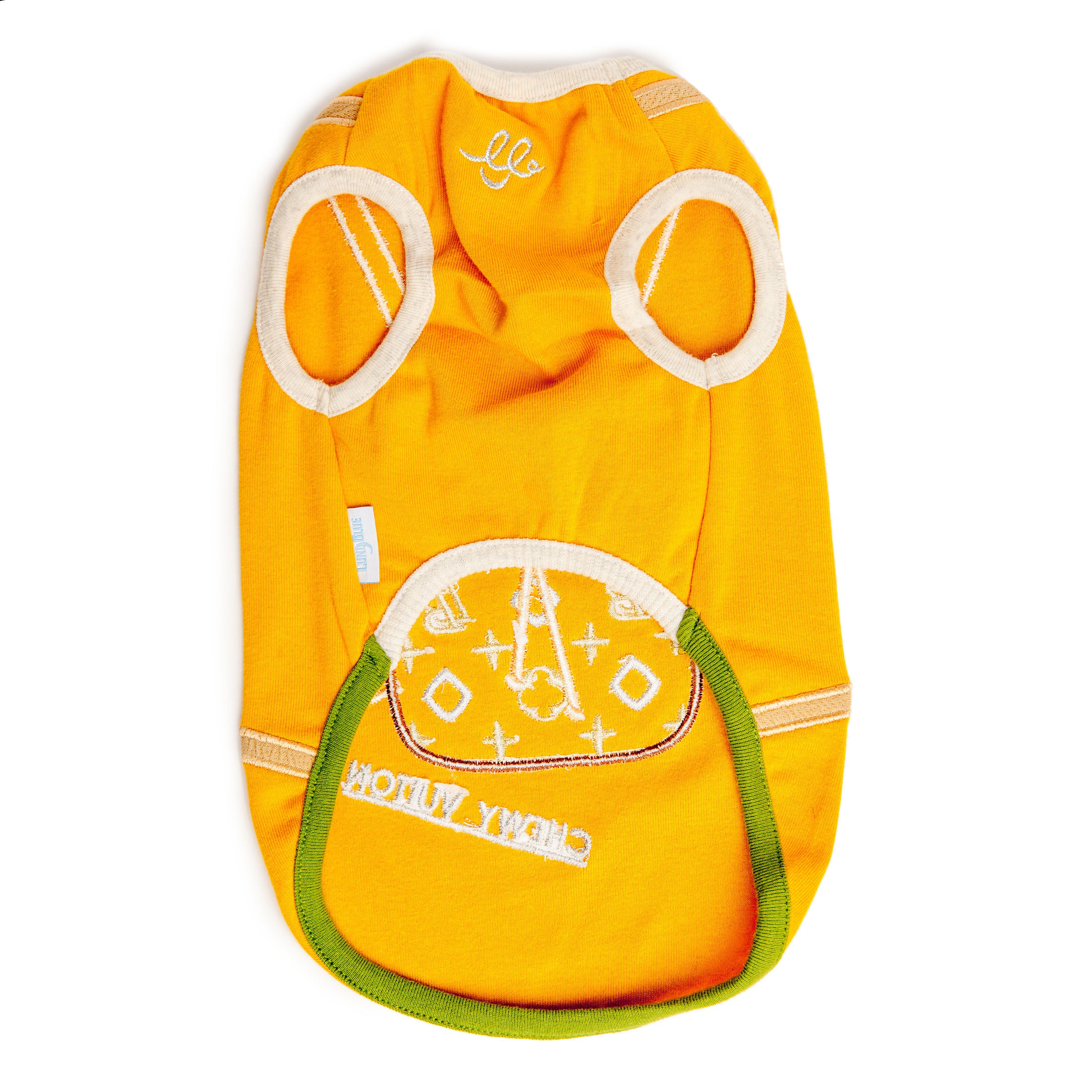 LUNA BLUE | Chewy Vuitton Backpack Tank - Image 3