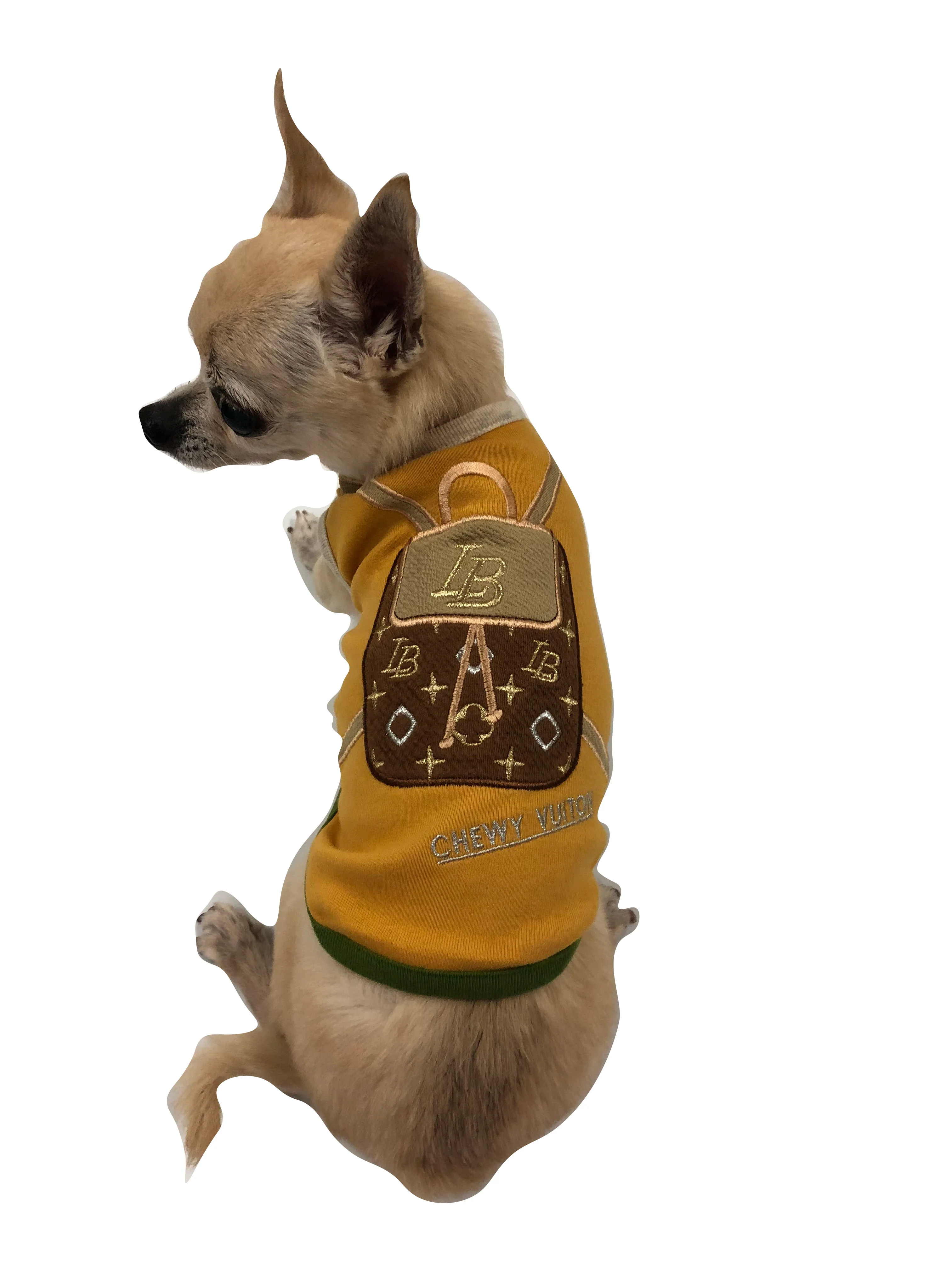 LUNA BLUE | Chewy Vuitton Backpack Tank - Image 4