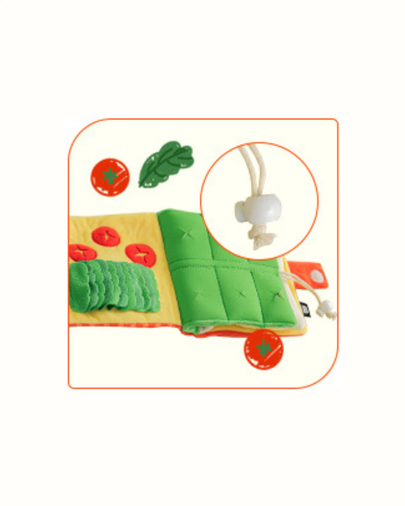 Lunch Box Nosework Dog Book Plush Toy - Image 8