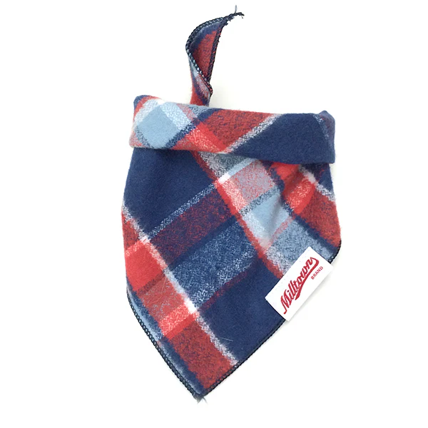 M.N. DAVIS & SON | Dog Bandana in Americana Flannel - Image 2