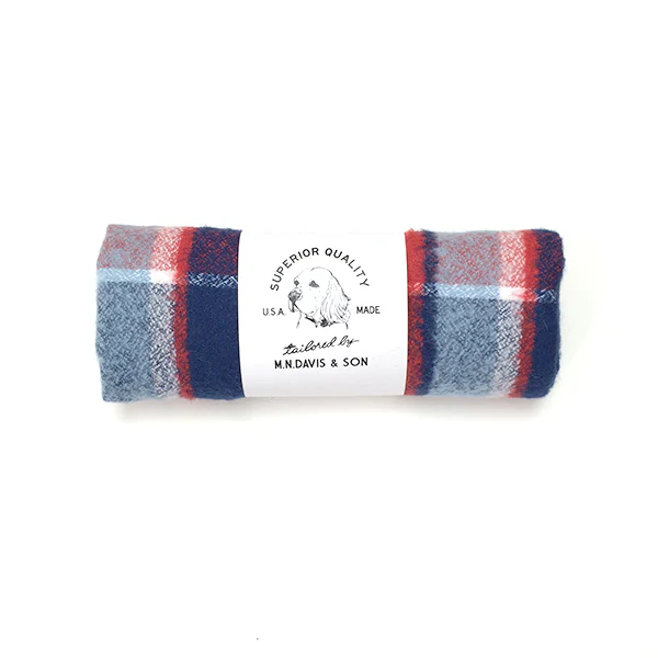 M.N. DAVIS & SON | Dog Bandana in Americana Flannel - Image 4