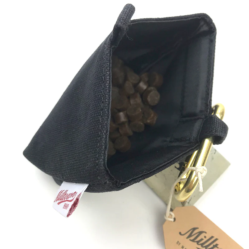 M.N. DAVIS & SON | Milltown Canvas Dog Treat Case in Black - Image 3