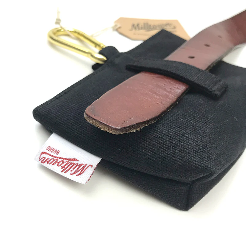 M.N. DAVIS & SON | Milltown Canvas Dog Treat Case in Black - Image 6