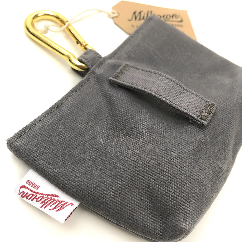 M.N. DAVIS & SON | Milltown Canvas Dog Treat Case in Slate Grey - Image 3